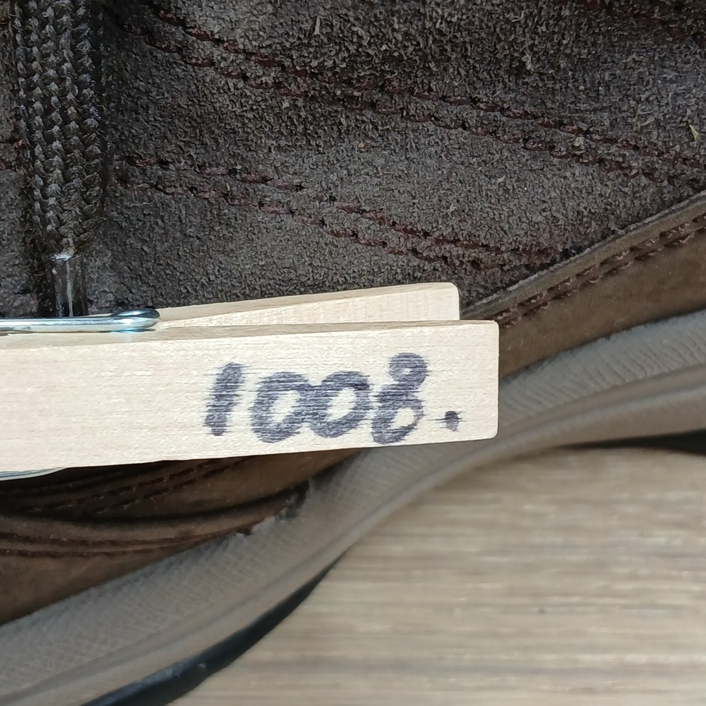 New Balance 968 Sneakers Men 10.5 Brown Leather Comfort Orthopedic Walking Shoes - Picture 11 of 11